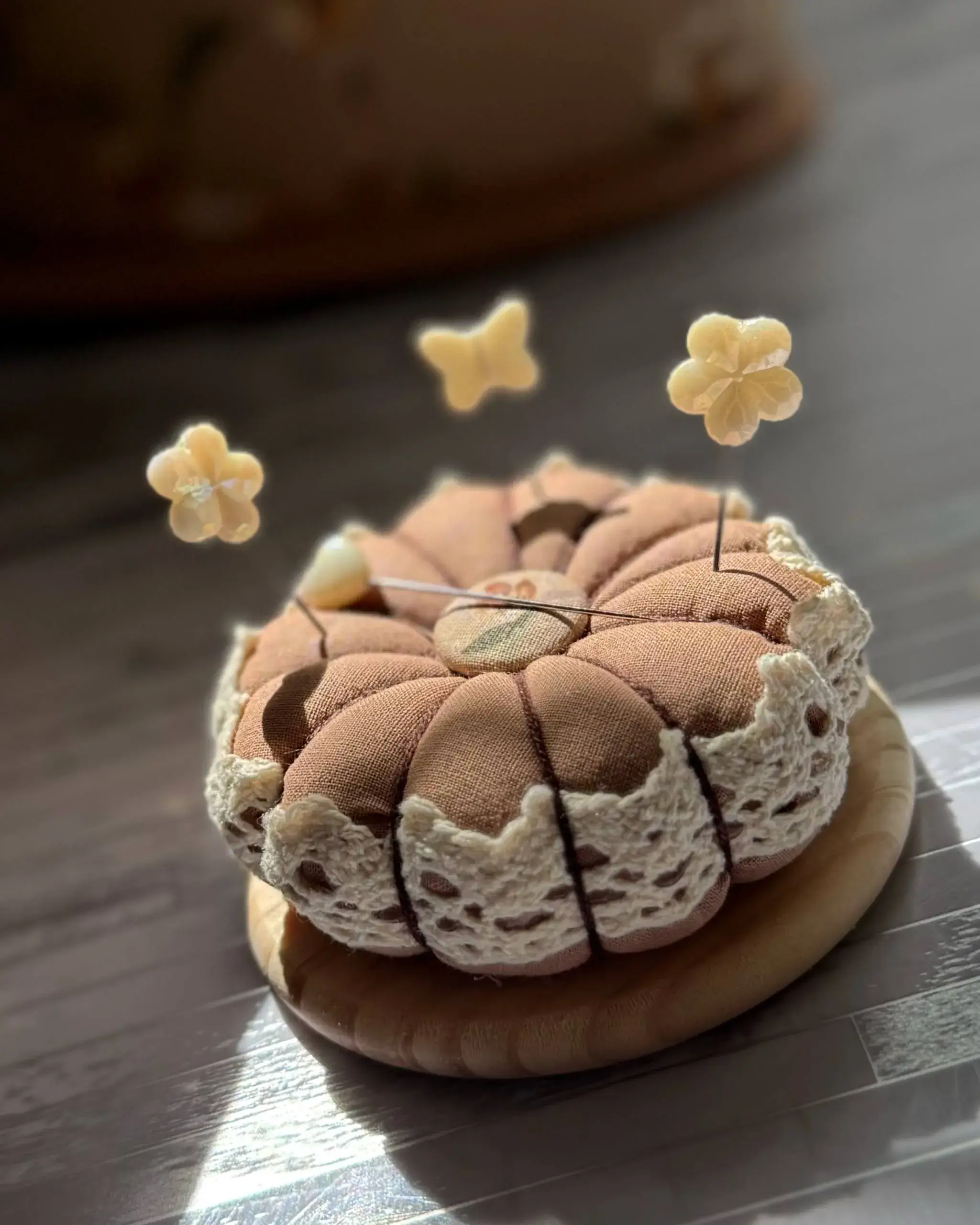 جاسوزنی پایه چوبی مگنت دار